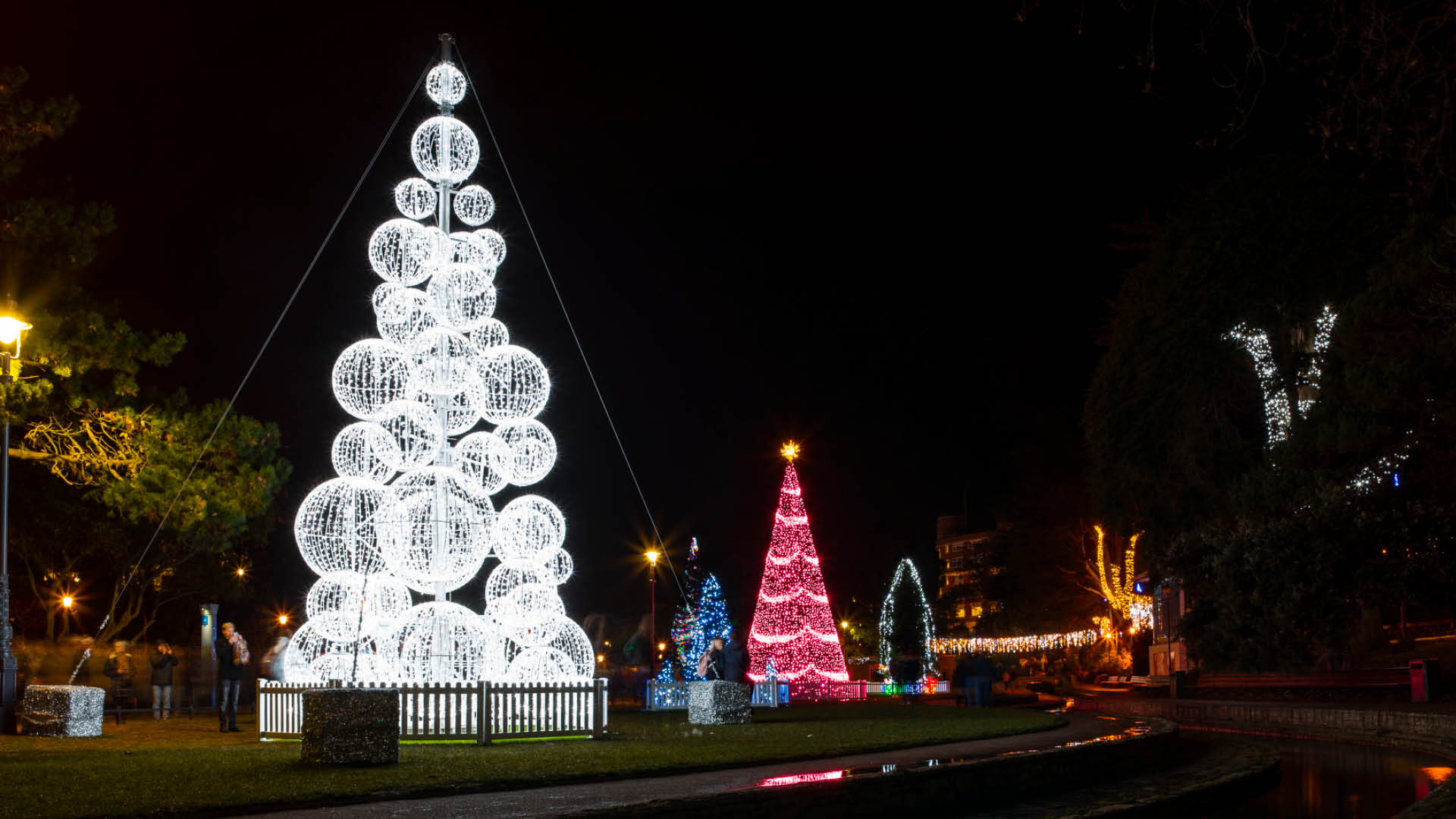 Bauble Tree in the gardens